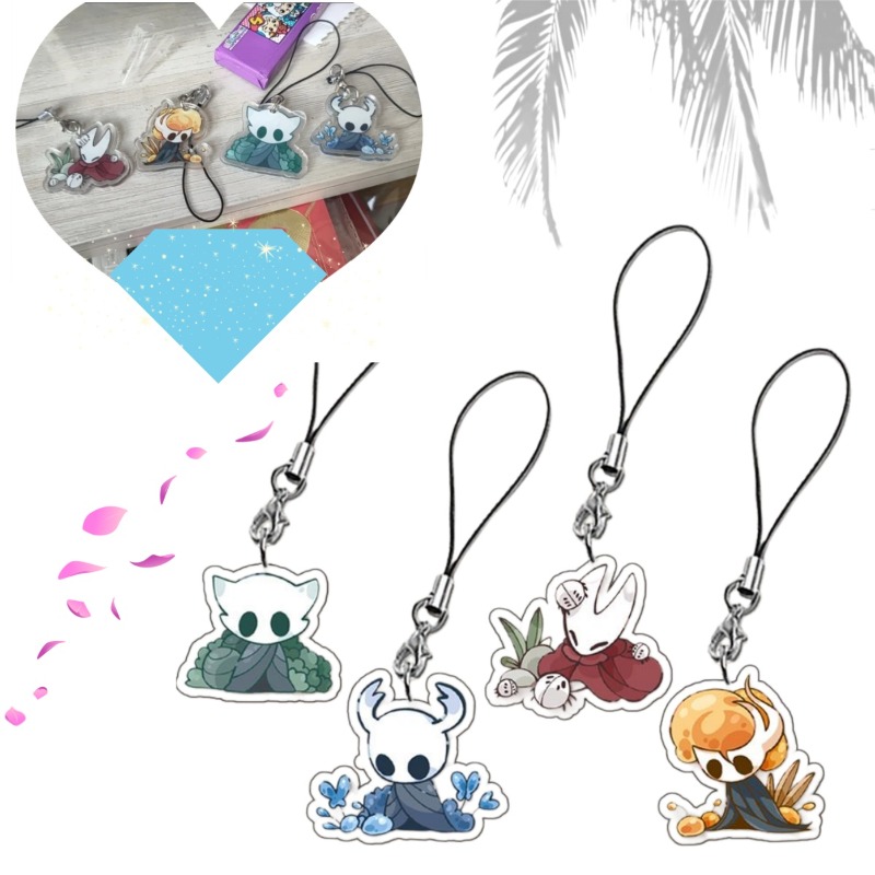 Gaming Accessories For Phone - Chaveiro de Telefone Hollow Knight Dupla