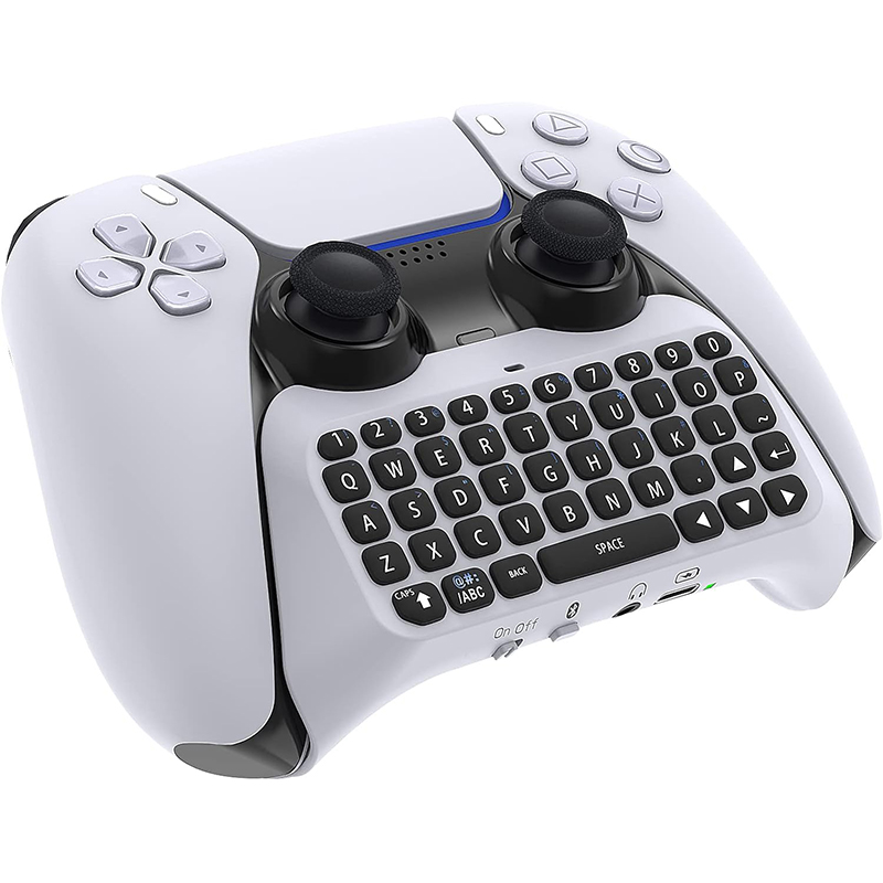 Gaming Zone Accessories - Para controlador ps5, bluetooth 3.0 chatpad