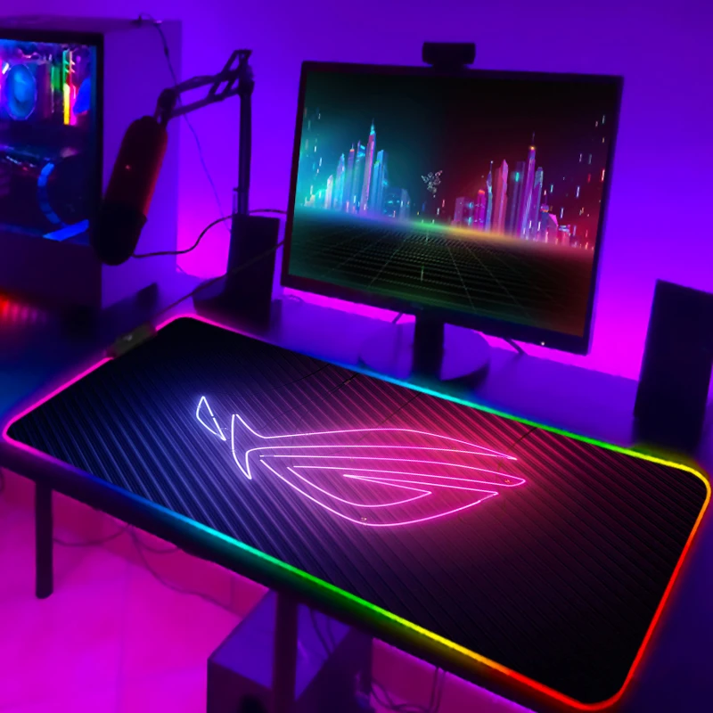 Gaming Zone Accessories - Rgb mousepad legal rog mouse pad
