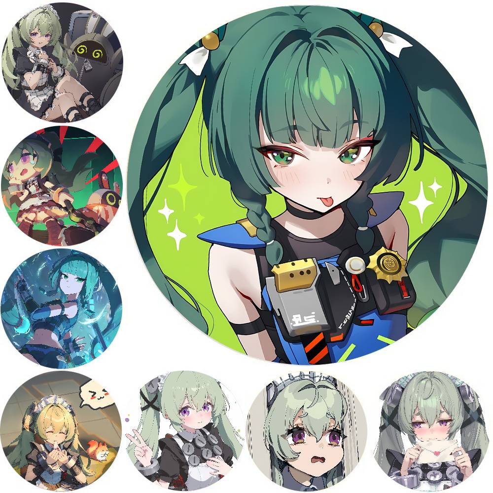 Gaming Accessories Very - Broche Metálico de Jogo ZZZ para