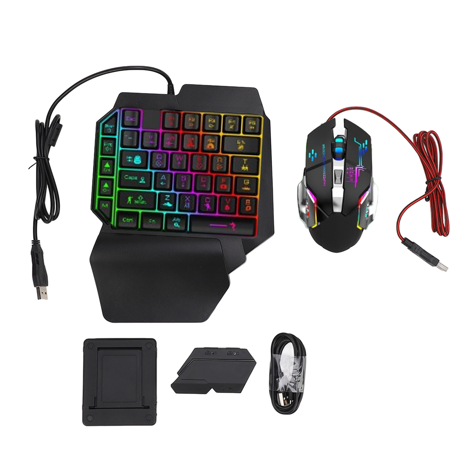 Gaming Accessories For Phone - Conjunto de Conversor de Teclado e