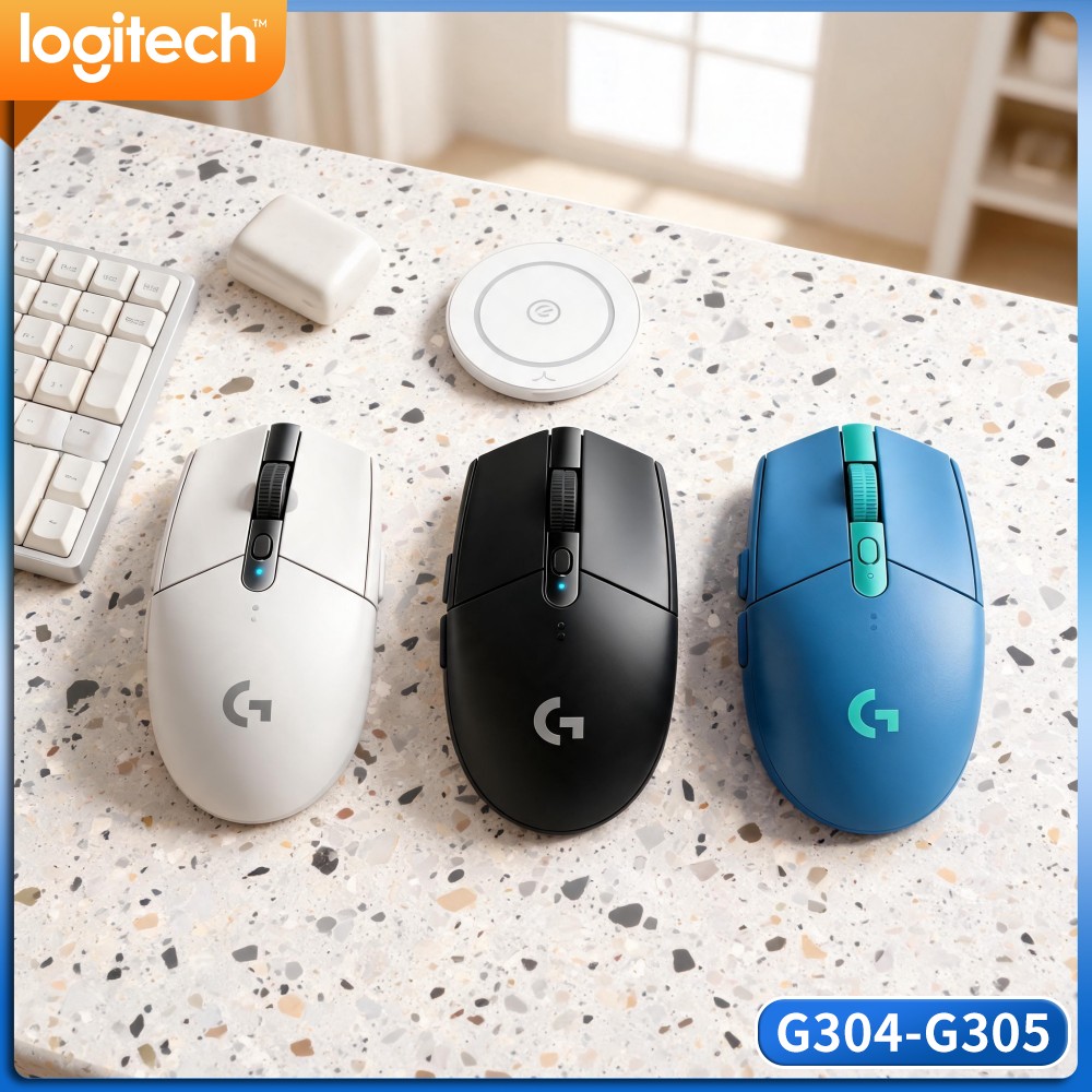 Essential Gaming Accessories - Mouse Gamer Logitech G305 LIGHTSPEED, 12000