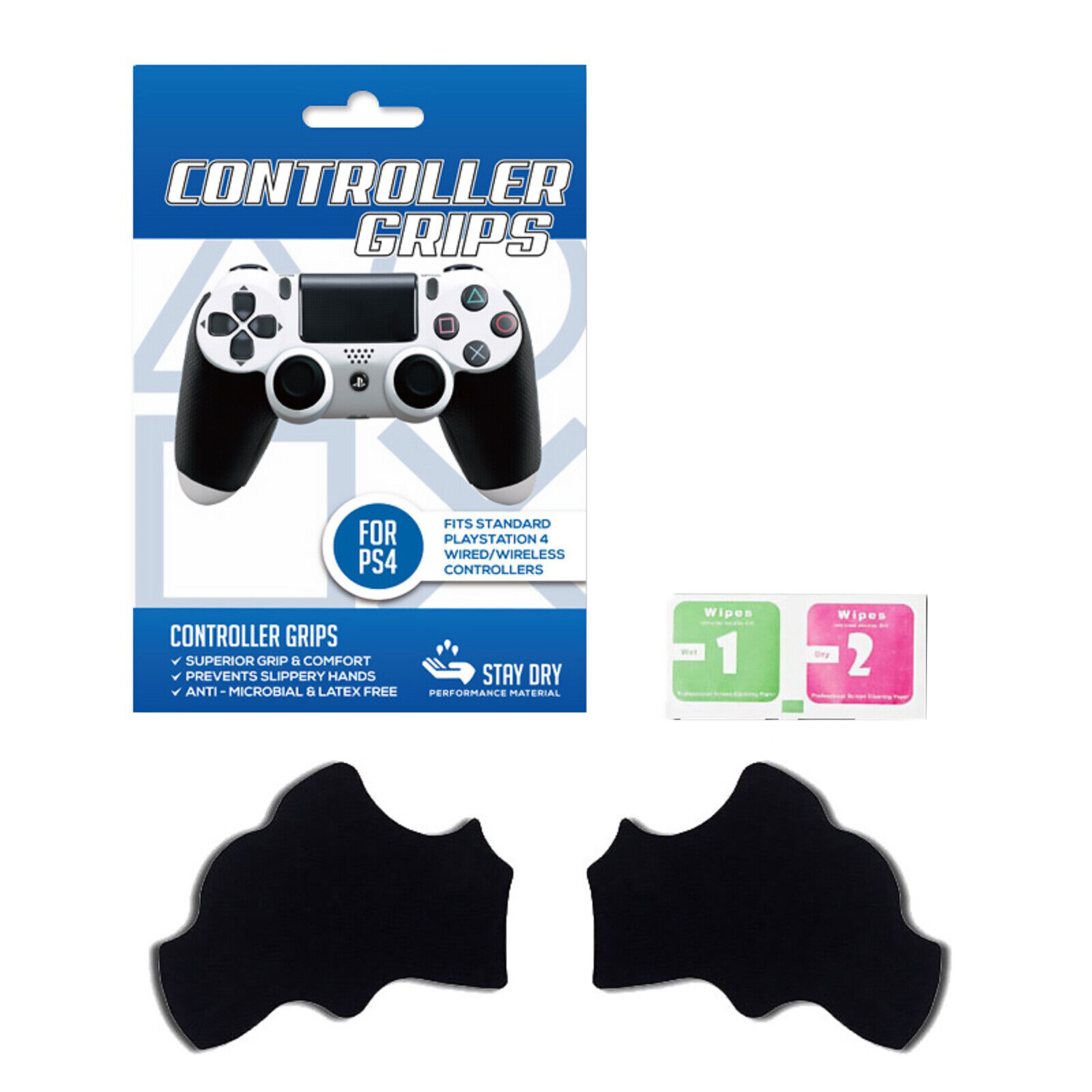 Gaming Zone Accessories - Anti-Slip Etiqueta protetora para PS4 Controller