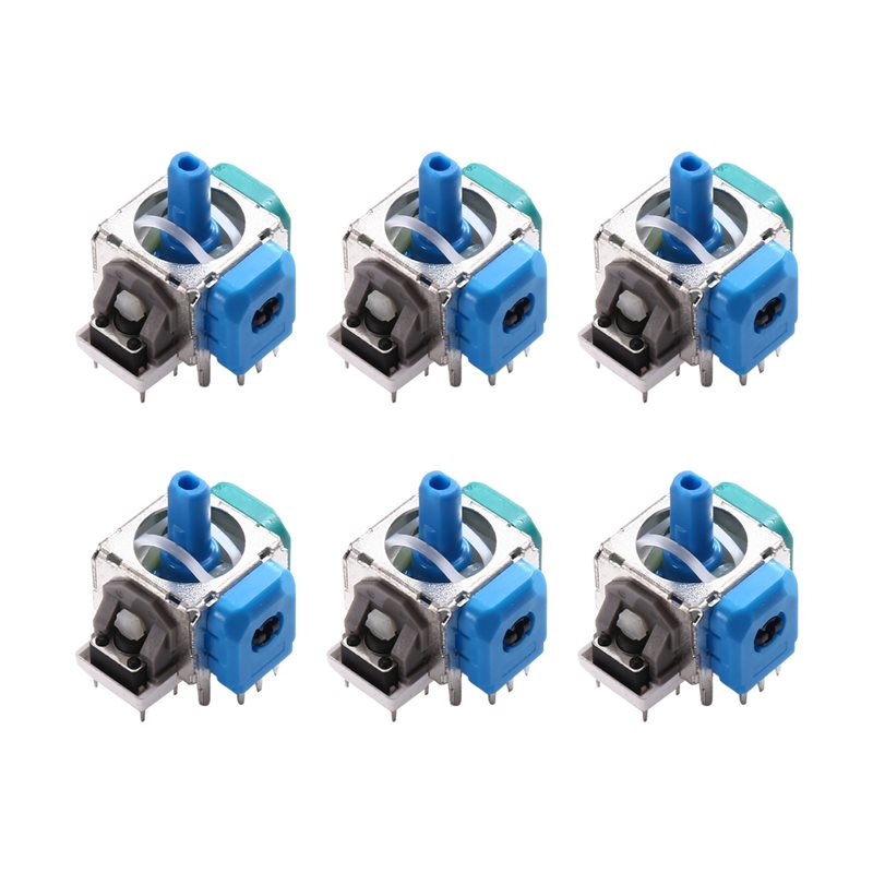 Gaming Accessories Repair - 3CGRO-6Pcs Controlador de Joystick Eletromagnético Anti-Drift