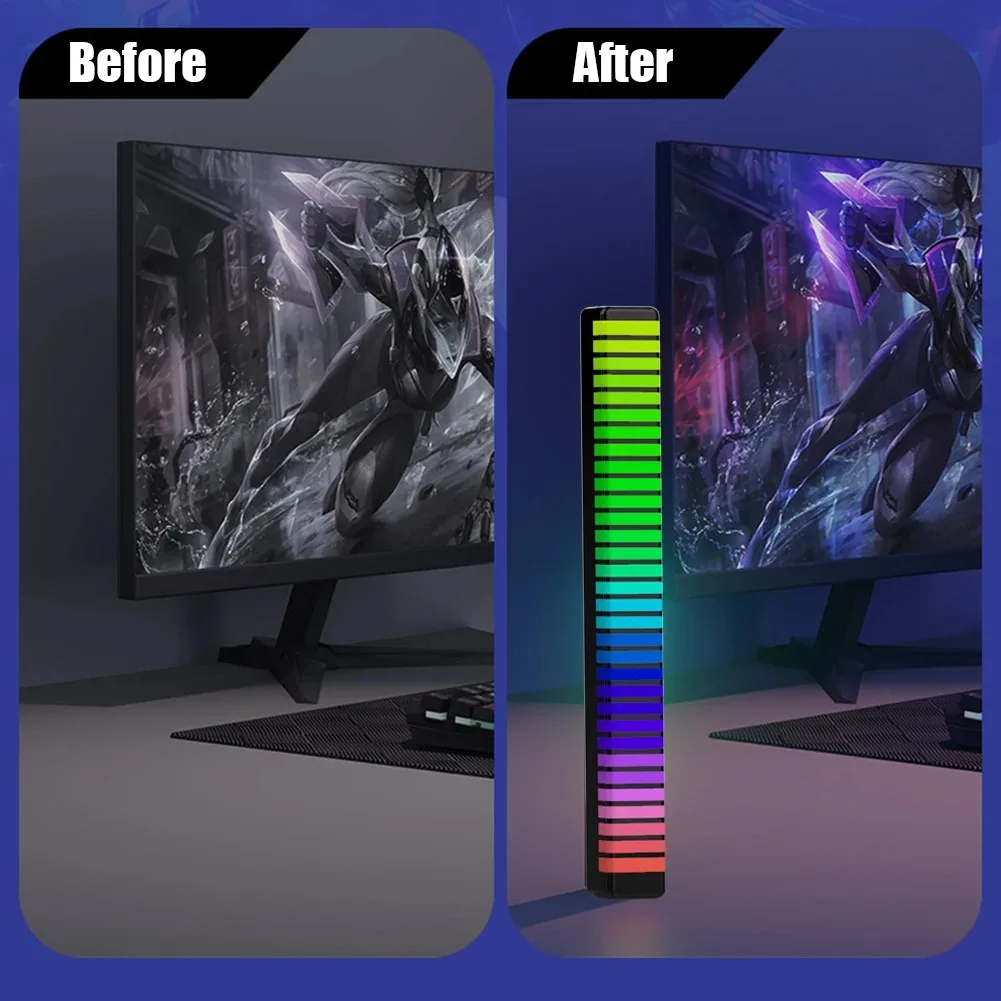 LED Rhythm Gaming Luz Ambiente - Gaming Accessories Lights avaliação e preço