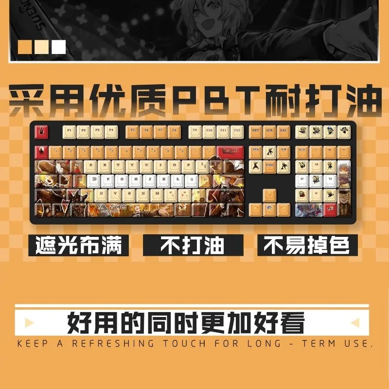 Teclas de Teclado Mecânico Tem - Gaming Accessories Anime avaliação e preço