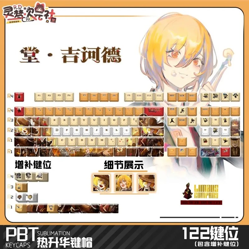 Teclas de Teclado Mecânico Tem - Gaming Accessories Anime avaliação e preço
