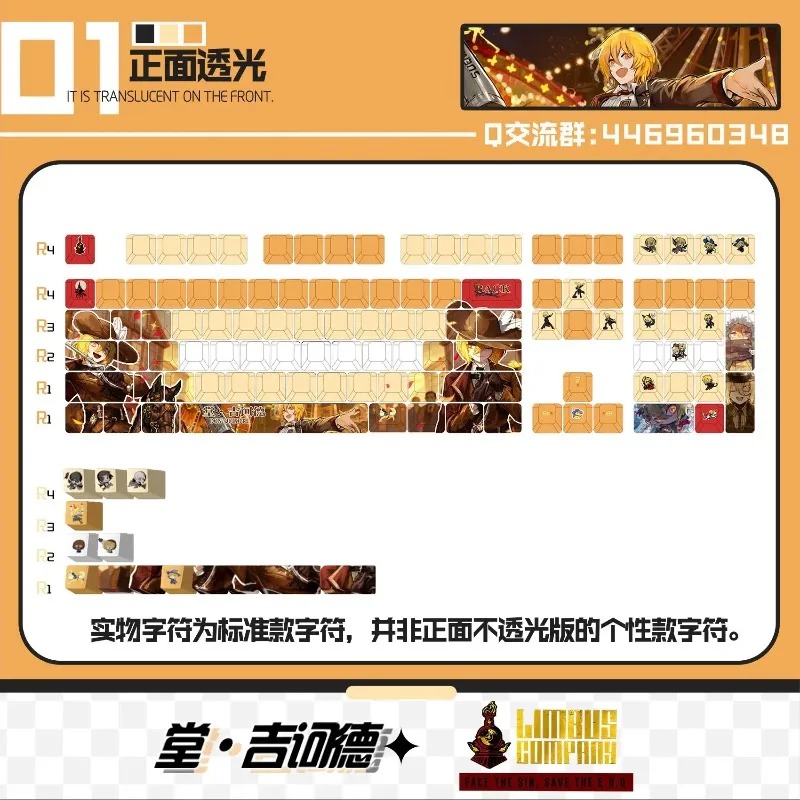 Teclas de Teclado Mecânico Tem - Gaming Accessories Anime avaliação e preço