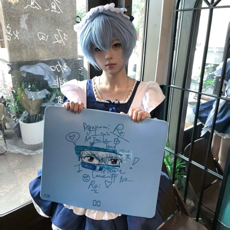 Mousepad Evangelion Rei Ayanam - Gaming Accessories Anime avaliação e preço