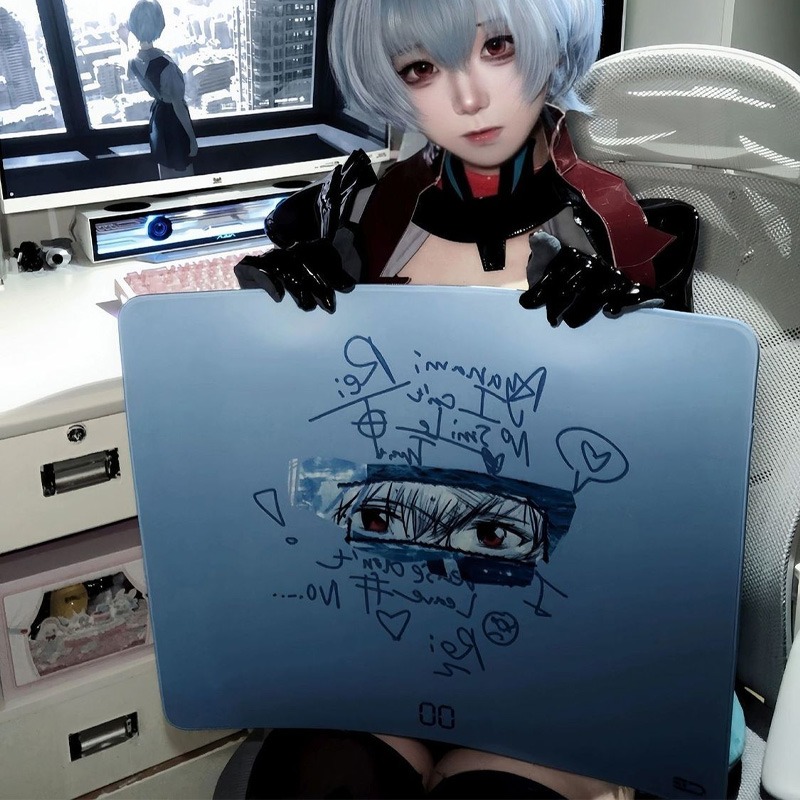 Mousepad Evangelion Rei Ayanam - Gaming Accessories Anime avaliação e preço