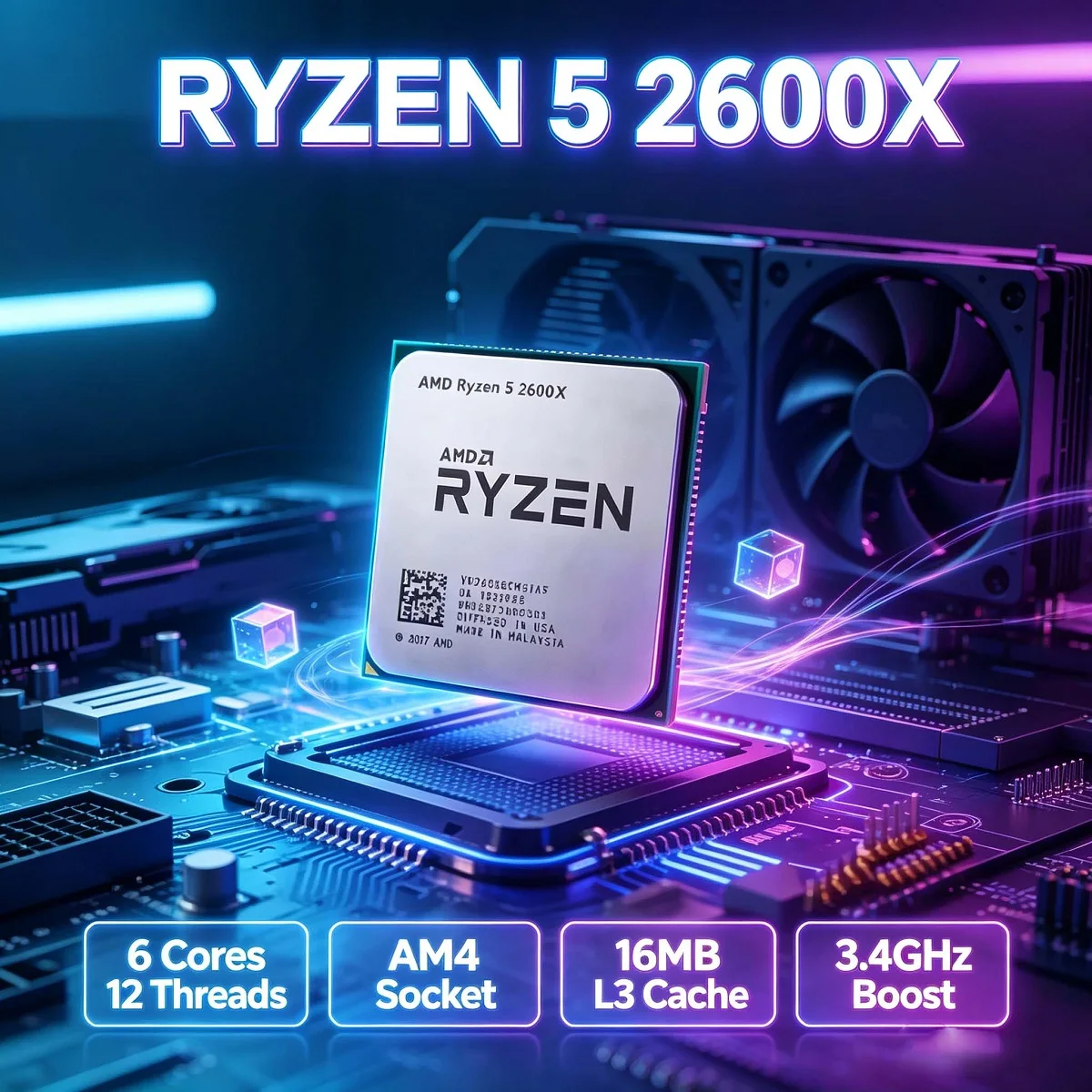 Processador de Jogos AMD Ryzen - Amd Cpu Ryzen 5 avaliação e preço