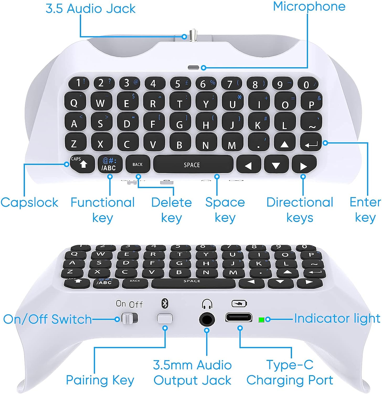 Para controlador ps5, bluetoot - Gaming Zone Accessories avaliação e preço