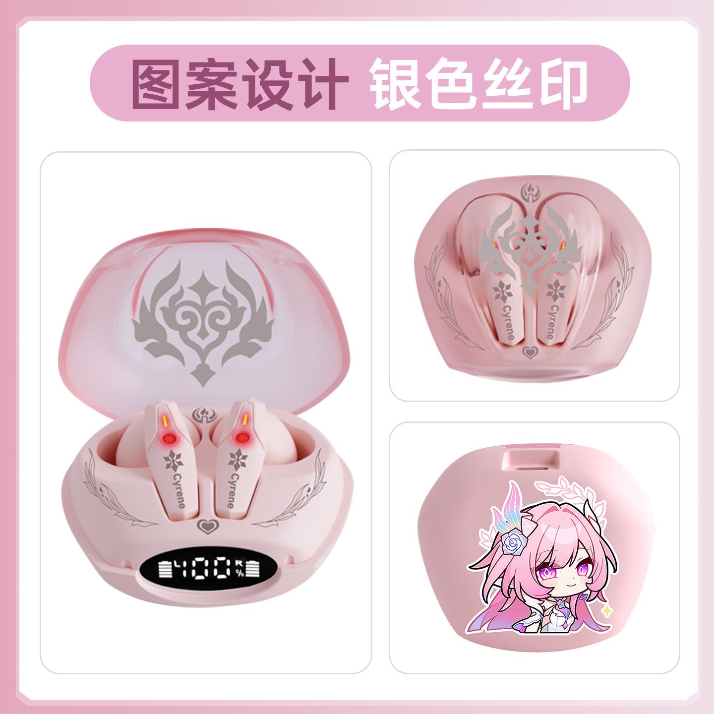 Fones de Ouvido Bluetooth Cyre - Gaming Accessories Anime avaliação e preço