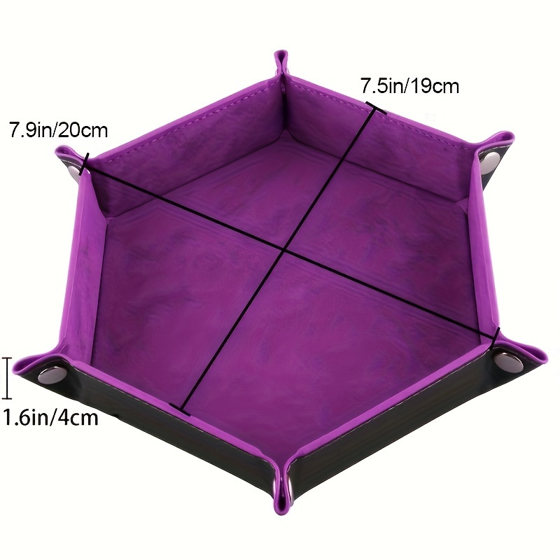 Bandeja de dados hexagonal clá - Essential Gaming Accessories avaliação e preço