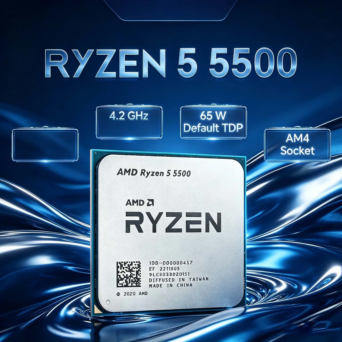 Processador AMD Ryzen 5 5500 R - Amd Cpu Ryzen 5 avaliação e preço