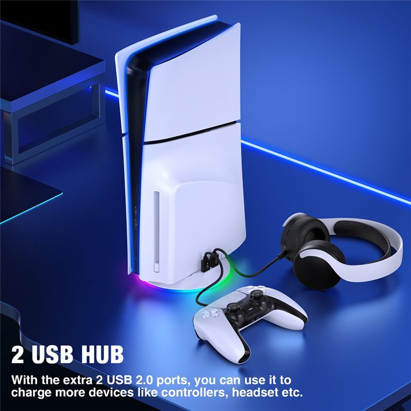 Suporte Vertical AED7 com Luz  - Gaming Accessories Lights avaliação e preço