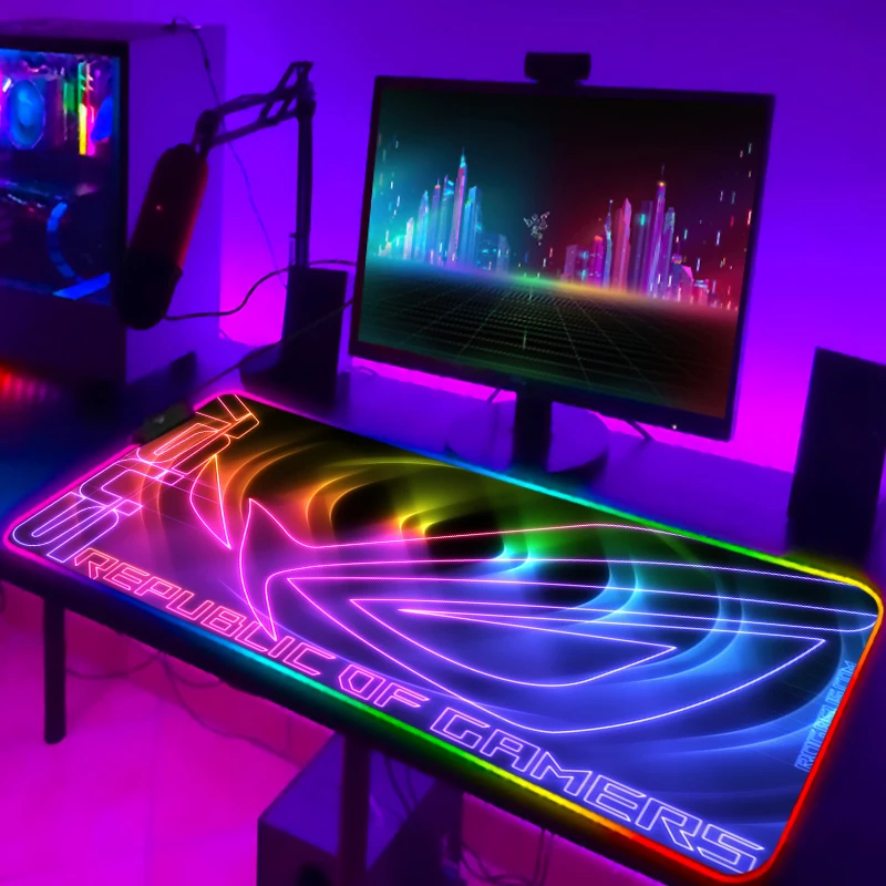 Rgb mousepad legal rog mouse p - Gaming Zone Accessories avaliação e preço