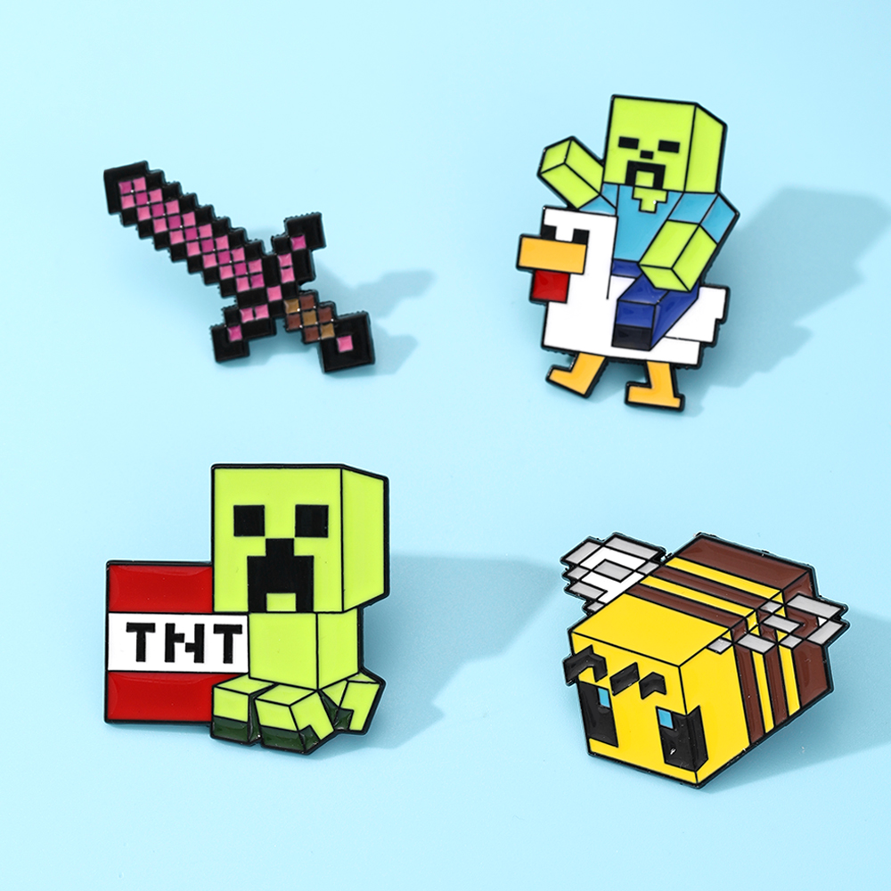 4 Peças de Pins de Esmalte Fof - Gaming Accessories Anime avaliação e preço