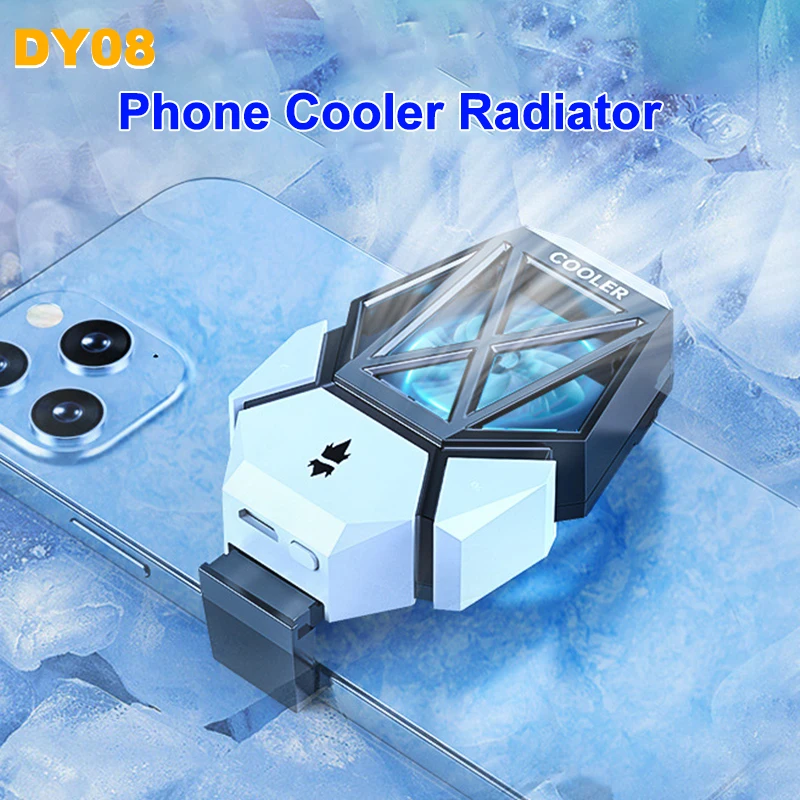 Dy08 ventilador de refrigeraçã - Gaming Accessories For Phone avaliação e preço