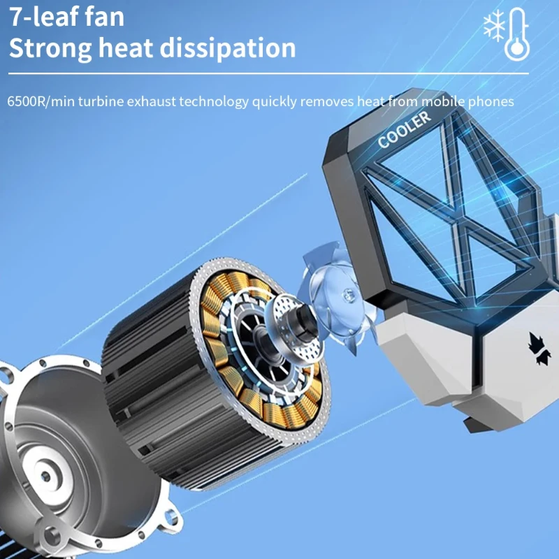 Dy08 ventilador de refrigeraçã - Gaming Accessories For Phone avaliação e preço