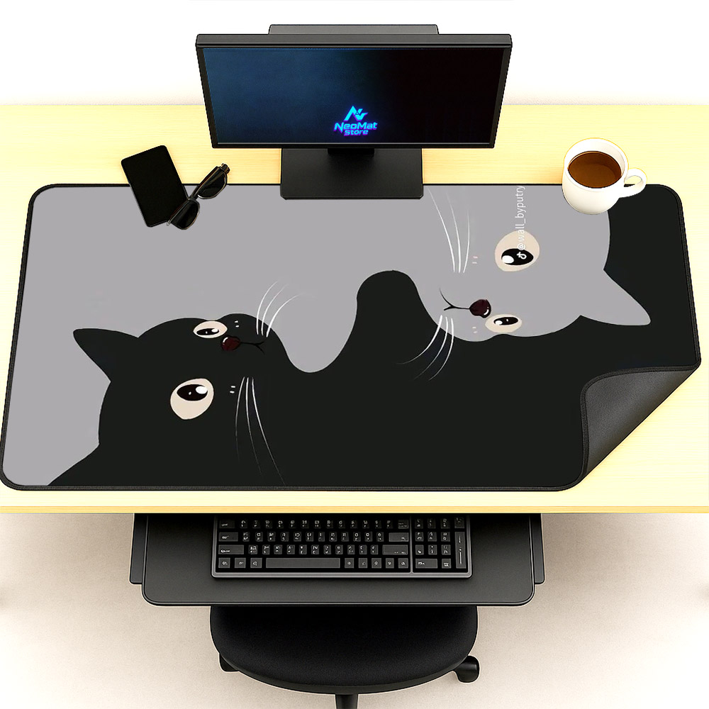 Mouse pad de computador gato m - Gaming Accessories Very avaliação e preço