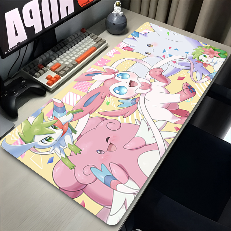 Mousepad Grande Rosa Fofo XXL  - Gaming Accessories Setup avaliação e preço